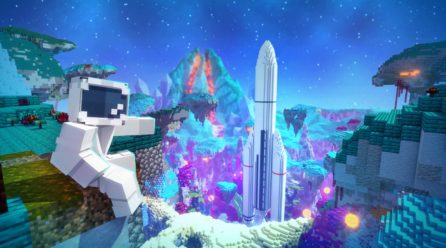 Ariane 5, la légendaire fusée s’installe dans Minecraft !